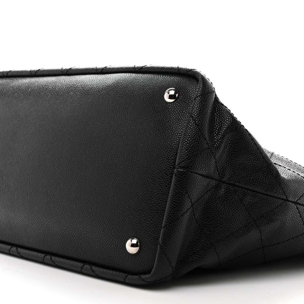 Chanel Grained Calfskin Large Shopping #259310C19B - Picture 10 of 13